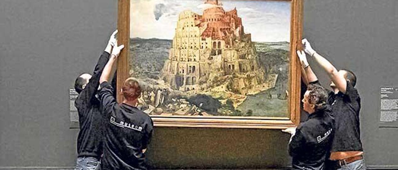 La ´Torre de Babel´ de Pieter Brueghel ´el viejo´, una de las bellezas que alberga el museo de Viena.