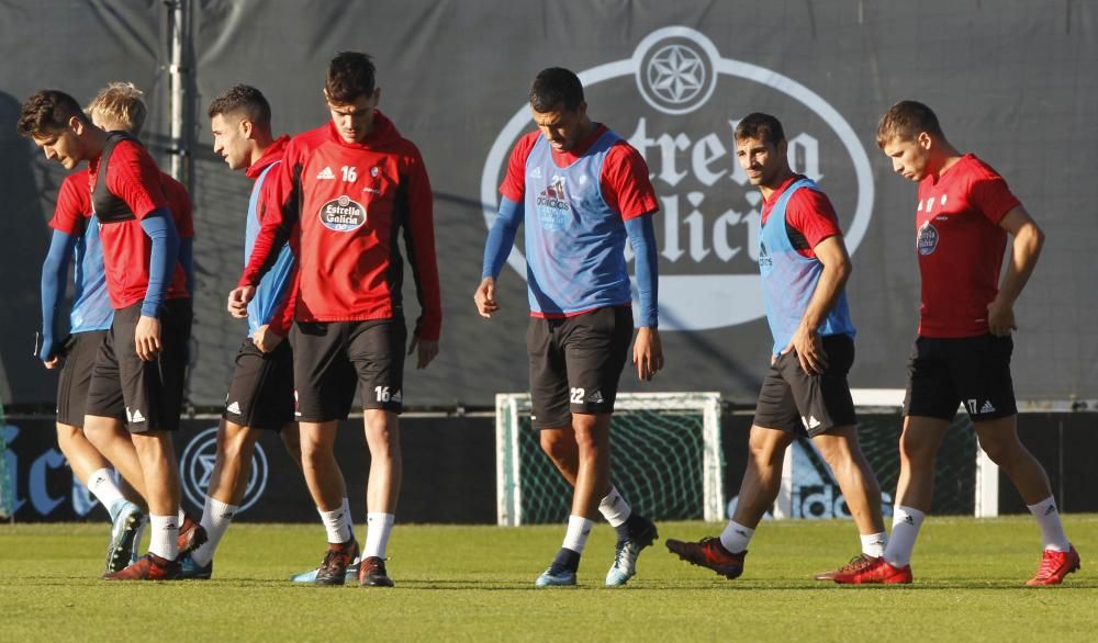 El Celta prepara su visita a Sevillla