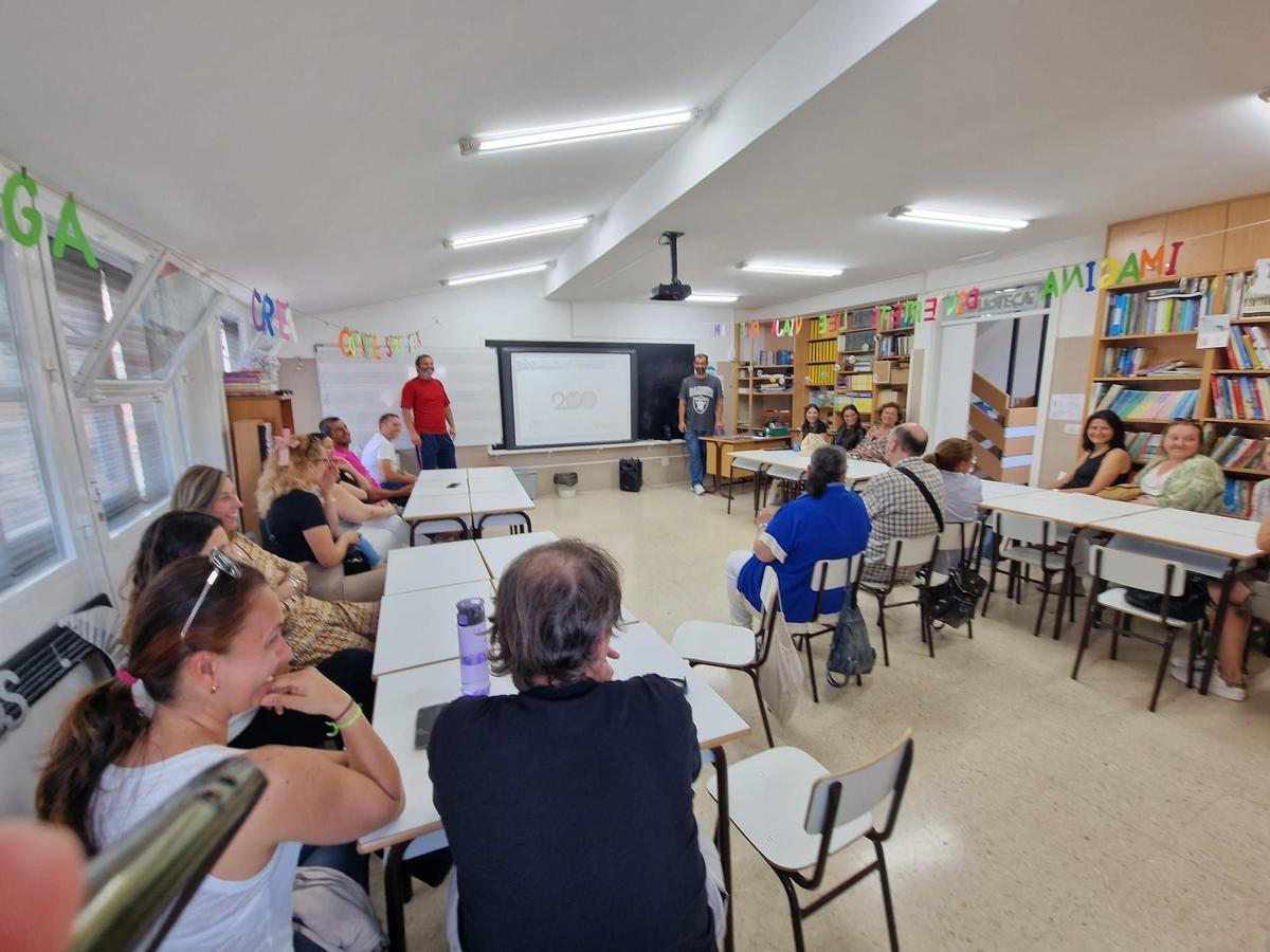 A las clases sobre prevención del ciberacoso también acudieron los progenitores.