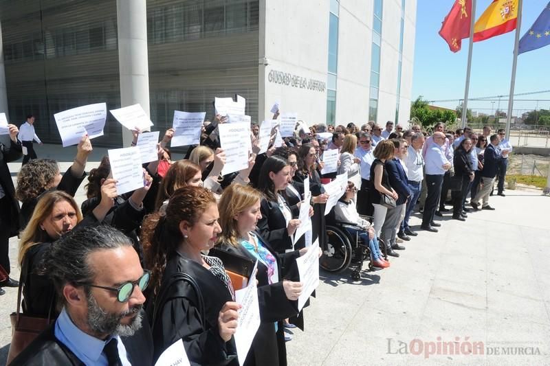 Huelga de jueces y fiscales en Murcia