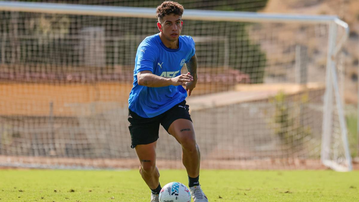 Giuliano Bertino durante las sesiones AFE