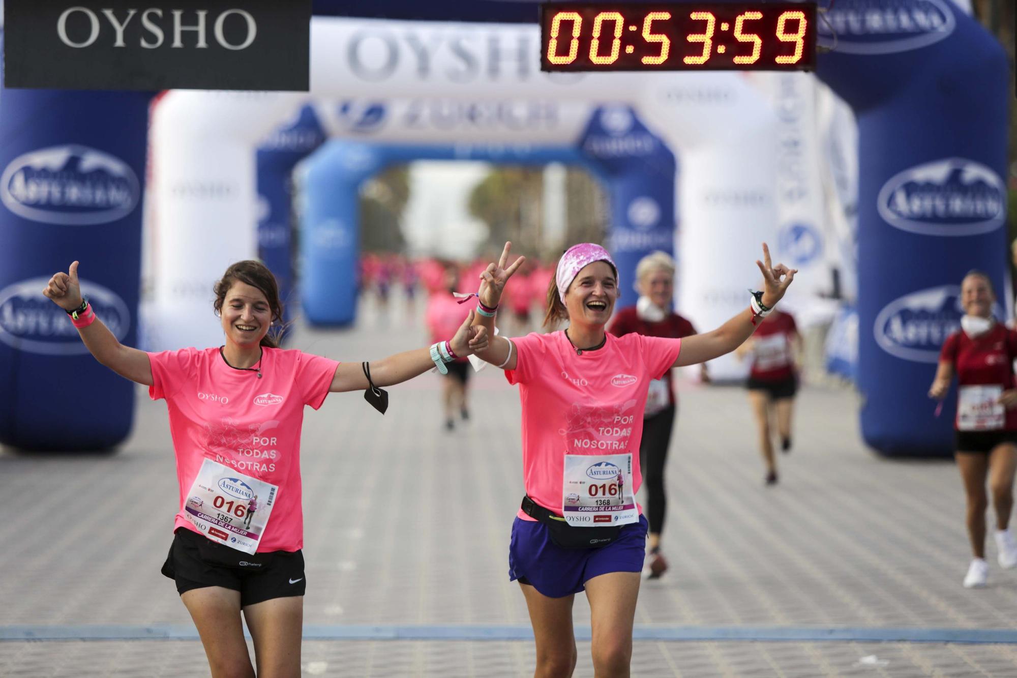 Las mejores imágenes de la carrera de la Mujer en València