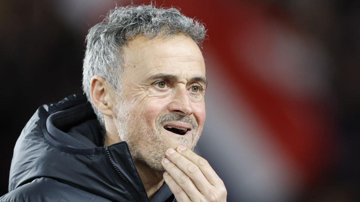 Luis Enrique, entrenador del PSG