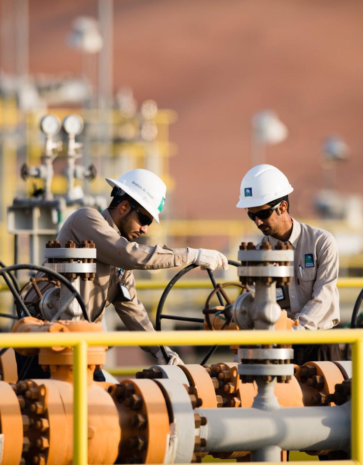 Instal·lacions petrolíferes a l’Aràbia Saudita. | ARAMCO / EUROPA PRESS
