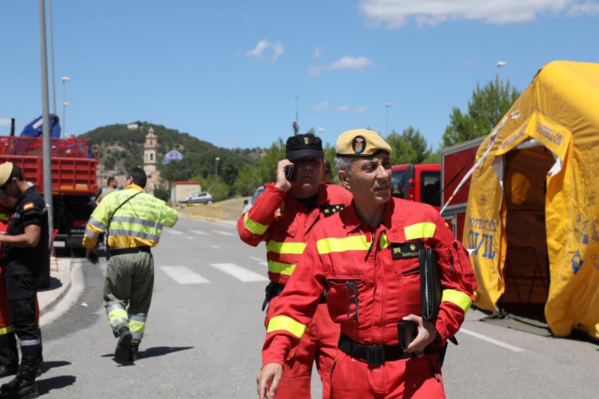 Incendio en la Serra Calderona