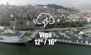 El tiempo en Vigo: previsión meteorológica para hoy, jueves 16 de mayo