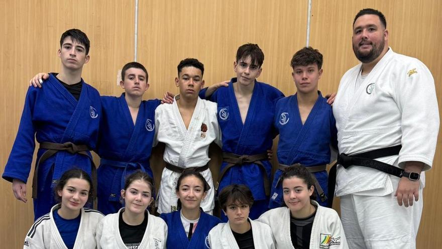 La delegación de Ibiza participa en la Concentración de Año Nuevo de la Federación Balear de Judo