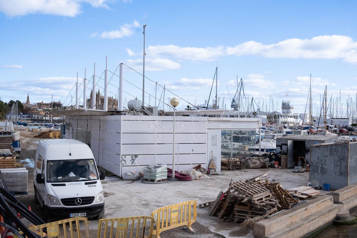 El restaurante del torrente de Sant Magí, pendiente de adjudicación, ya se encuentra en obras