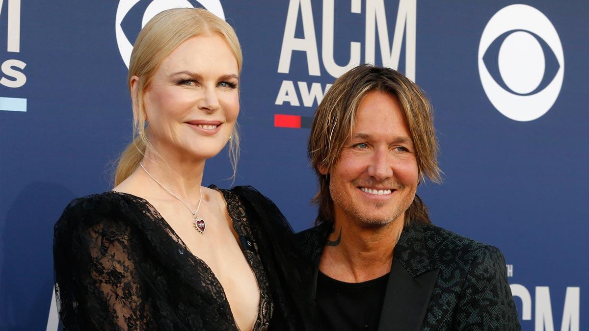 Keith Urban declara su amor a Nicole Kidman en los premios ACM