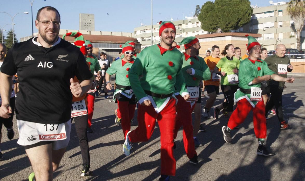 Ambiente extraordinario en la carrera de la San Silvestre cordobesa