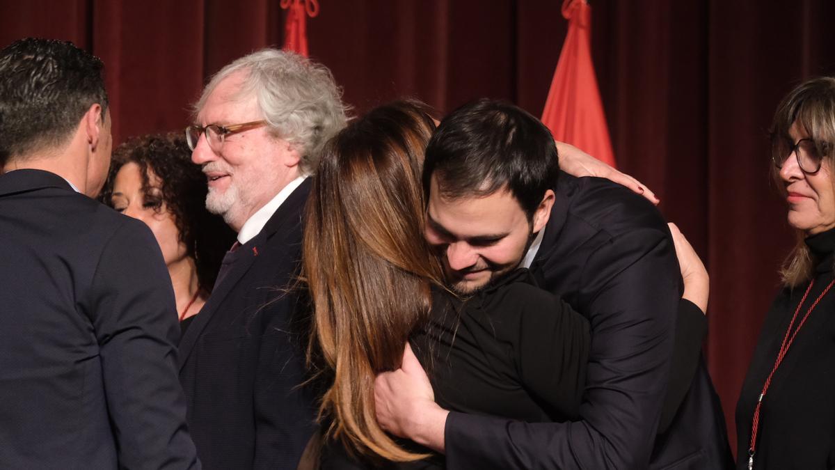Una tarde de intensas emociones en el Teatro Castelar.