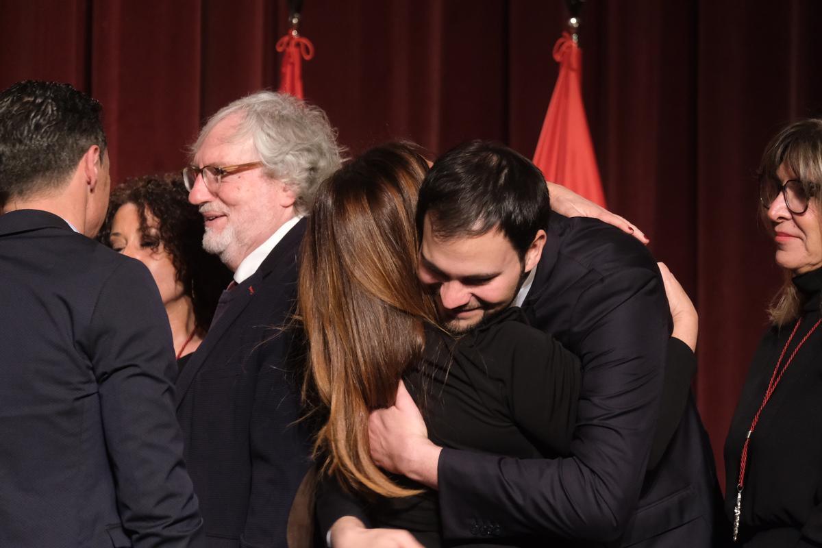 Una tarde de intensas emociones en el Teatro Castelar.