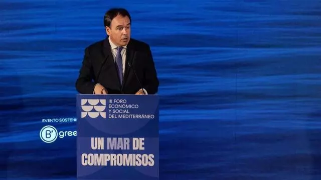 Pérez Llorca: "El liderazgo económico del Mediterráneo no puede partir de la desigualdad entre territorios"
