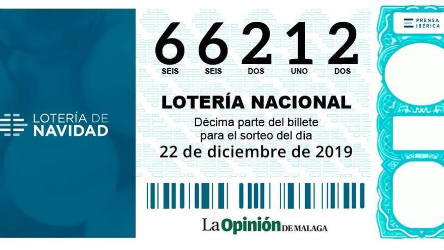 El 66.212, quinto premio