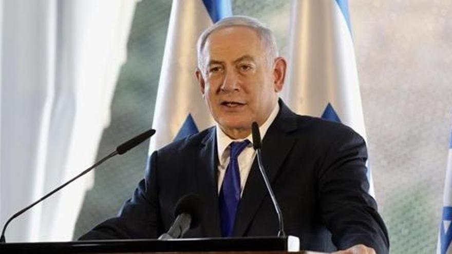El primer ministro israelí, Benajmin Netanyahu.