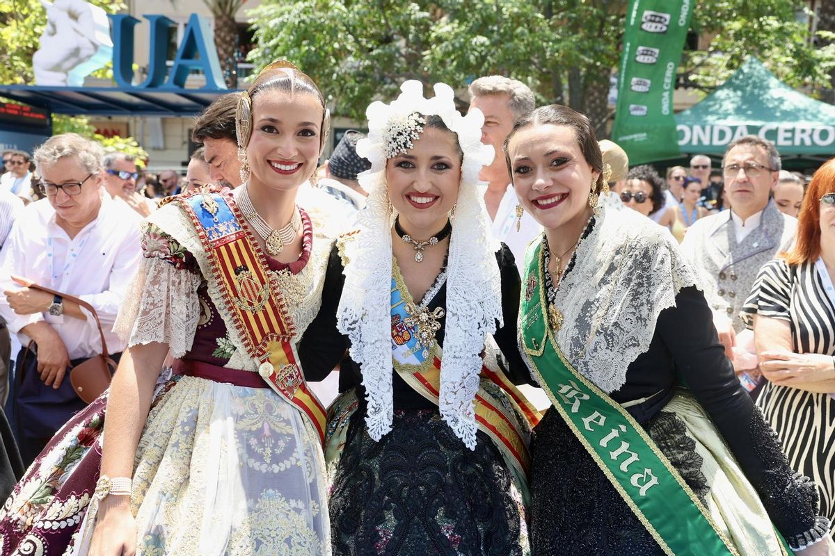 Hogueras 2025: Berta Peiró, Adriana Vico y Paula Torres