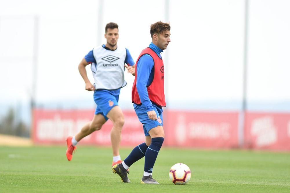 Entrenament del Girona FC