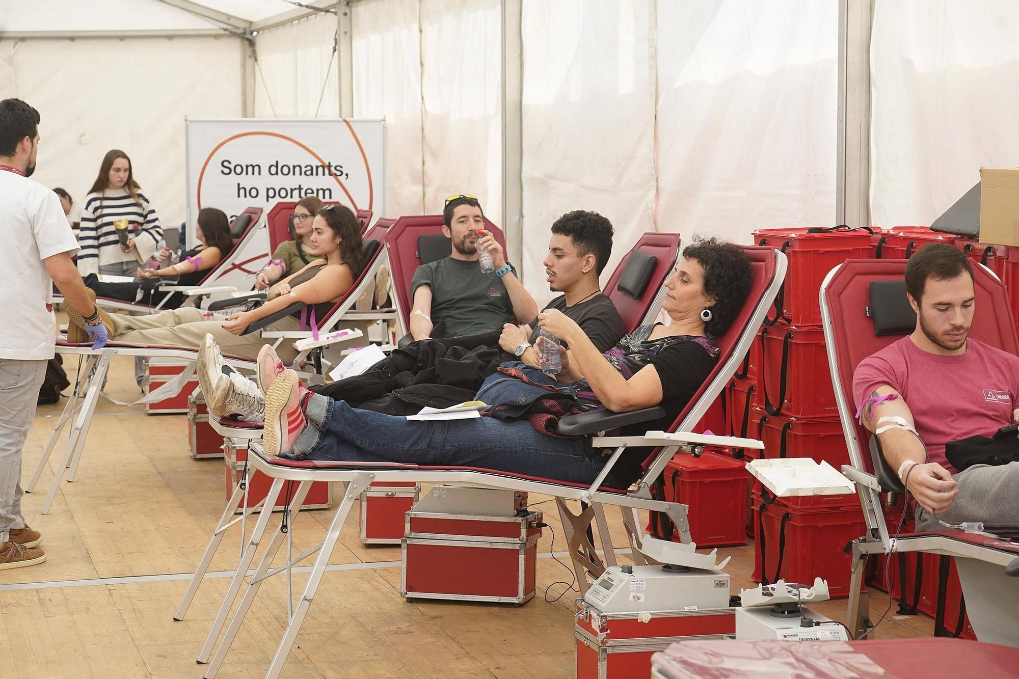 Les fotos de la Marató de Sang per les Fires de Girona