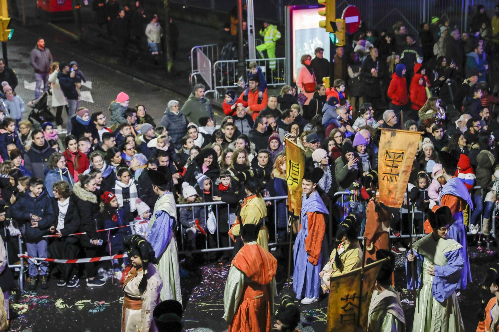 En imágenes: Así fue la cabalgata de Reyes en Gijón