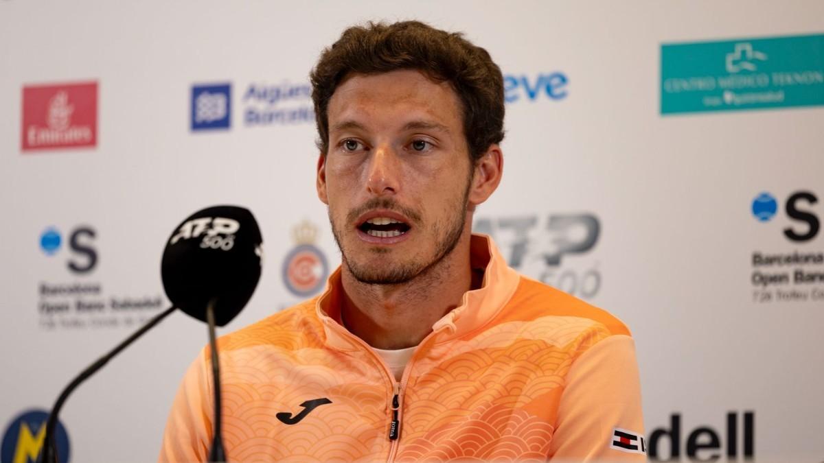 Pablo Carreño, en rueda de prensa