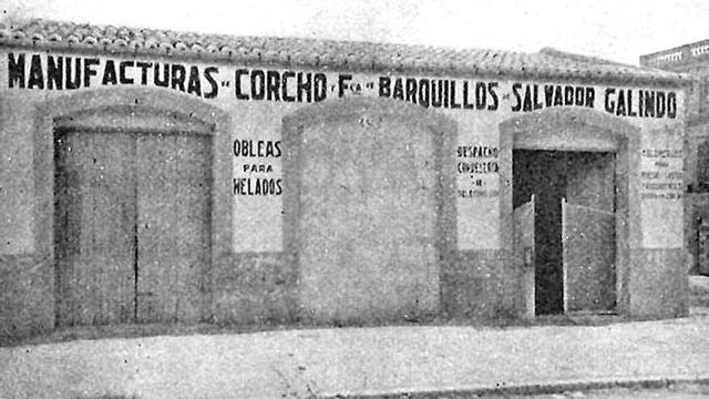 Fotografía exterior de la fábrica de Salvador Galindo.