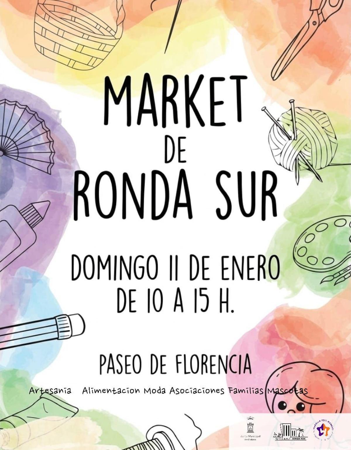 Cartel del market de Ronda Sur
