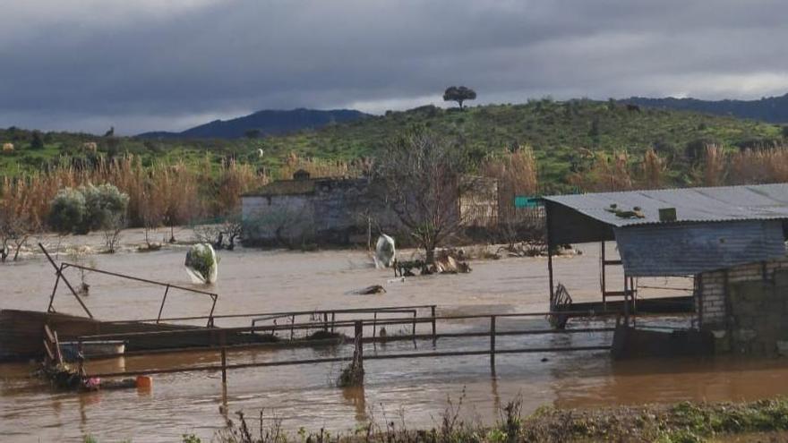 El río entró por todas las instalaciones durante horas.