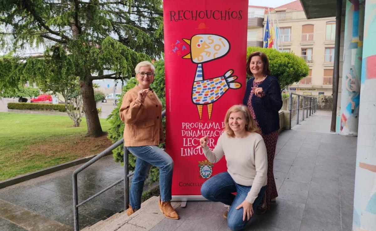 Representantes del Concello, en la presentación. | FDV