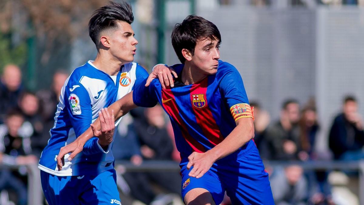 Eric García jugó en la canterablaugrana hasta el Cadete A