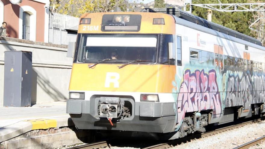 Un tren de Rodalies