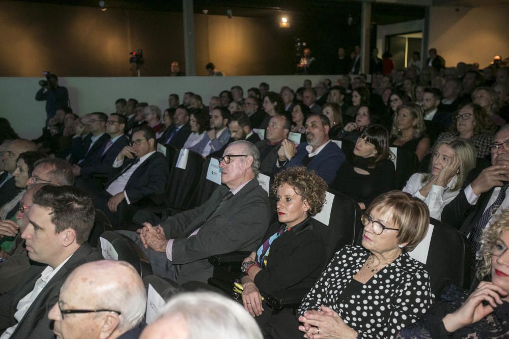 Un instante del acto en el Centro de Congresos