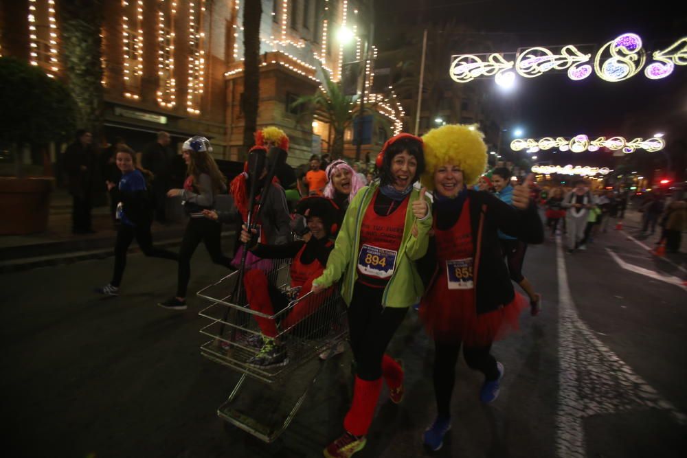 La San Silvestre más colorida en Alicante