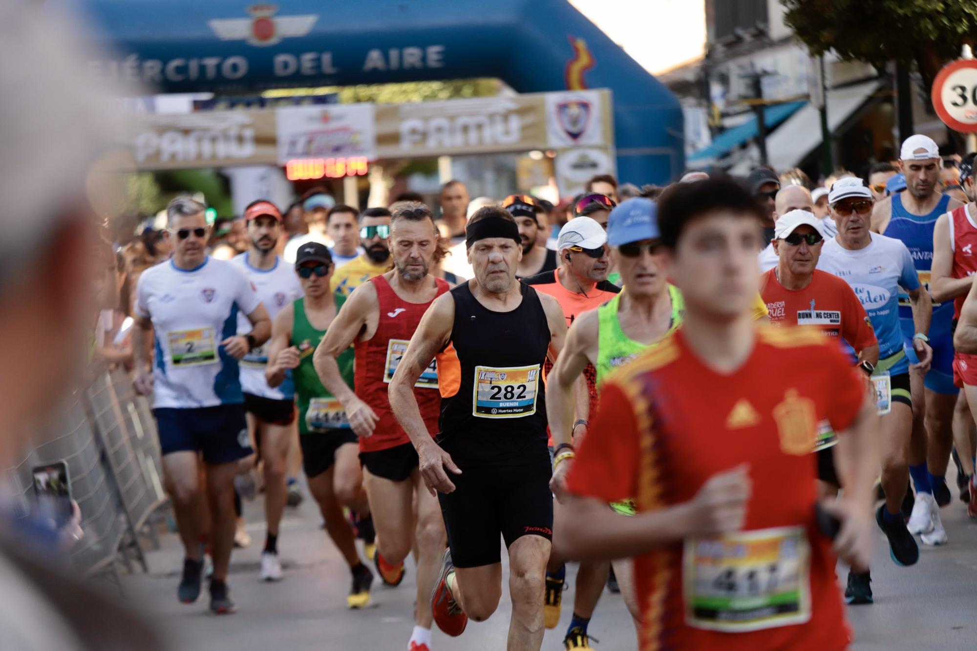 Carrera Base de Alcantarilla: Salida