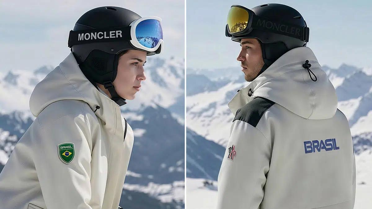 La italiana Moncler vestirá al 'team' Brasil.