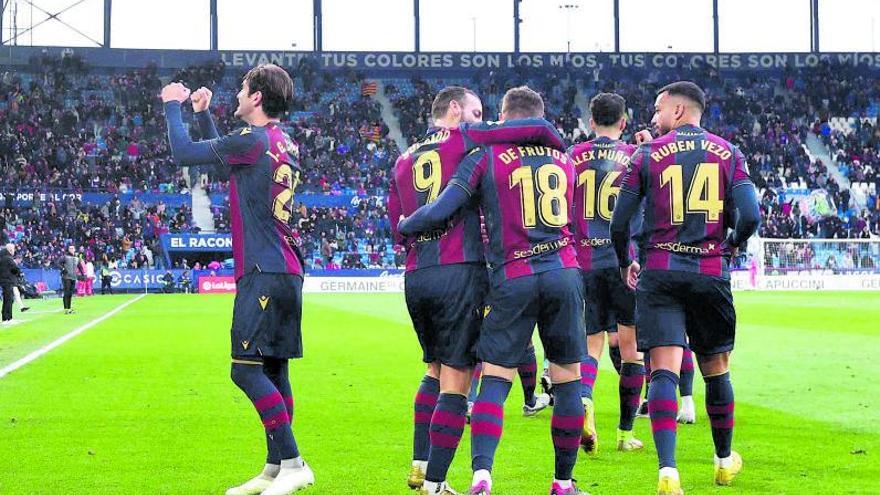 El Levante afronta el partido en Cartagena como un rodillo