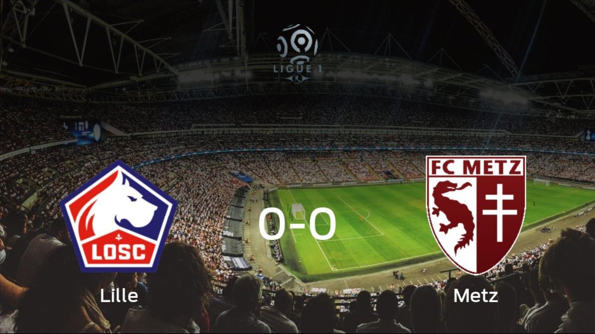 El OSC Lille y el FC Metz se reparten los puntos tras empatar a cero