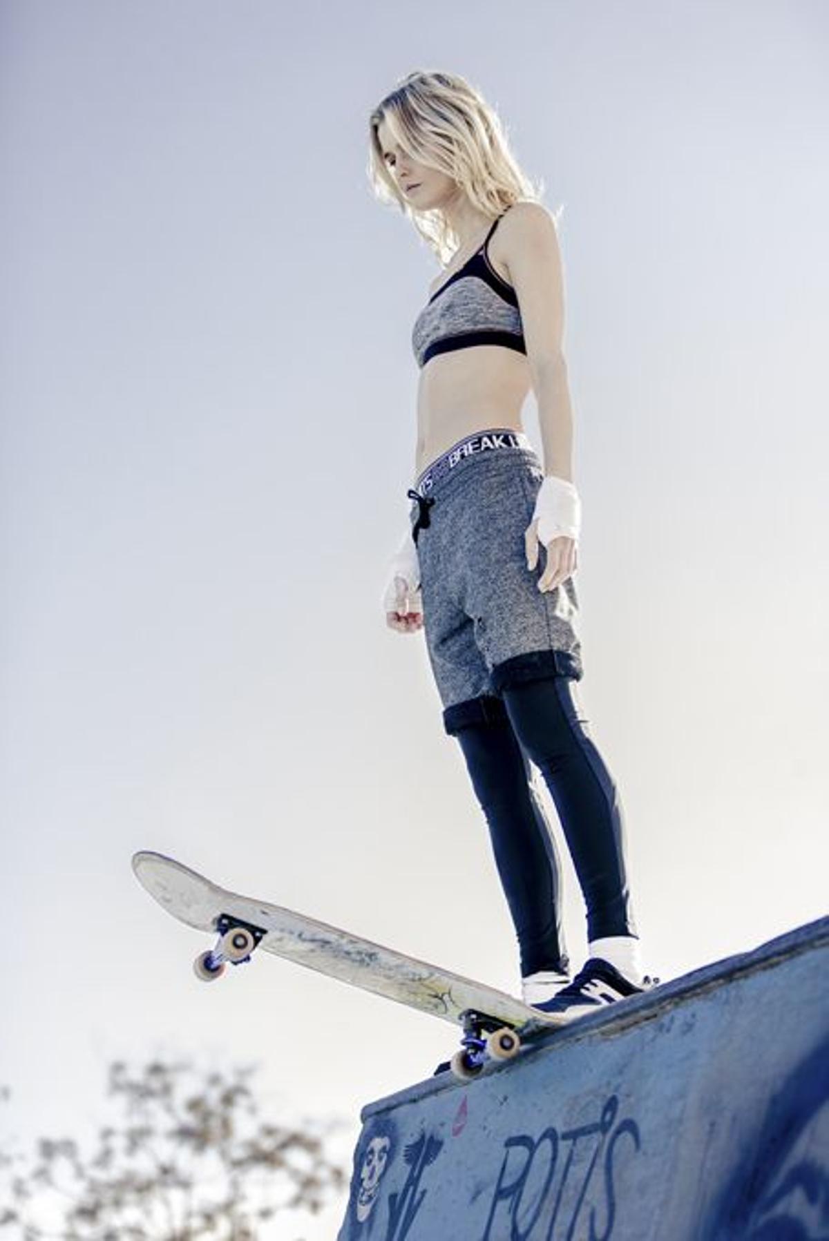 Bershka, colección, patinaje, skateborad, deporte, ciudad, primavera verano, 2014