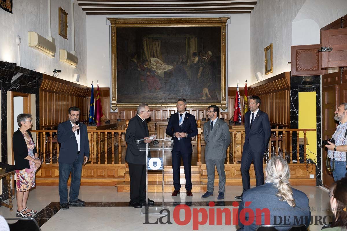 Recepción en Caravaca a la ciudad hermana de Obertshausen