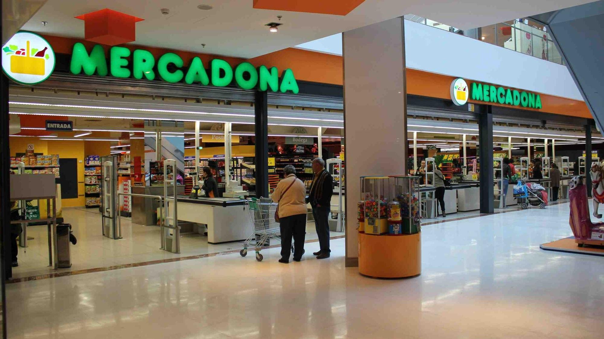 Entrada de un Mercadona