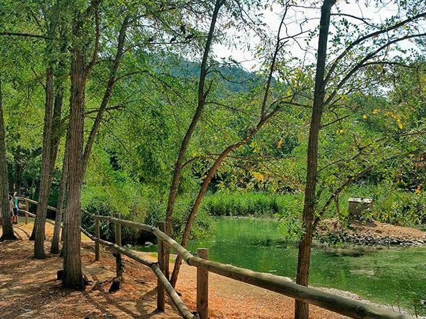 Parque de Sa Riera en Tossa de Mar