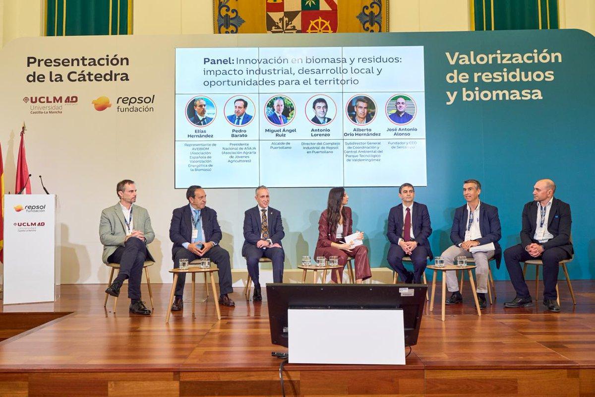 Nueva Cátedra de valorización de residuos y biomasa presentada por la Fundación Repsol y la UCLM