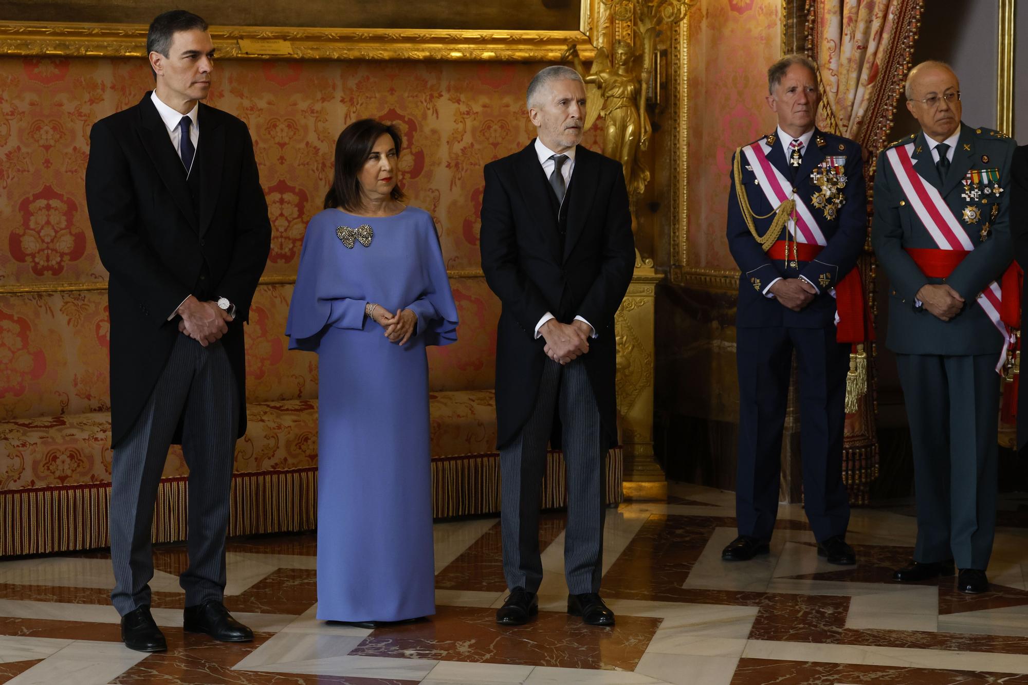 Pascua Militar en el Palacio Real en Madrid