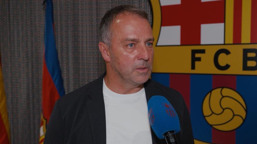 Hansi Flick: “El objetivo es ganar más títulos, también la Champions”