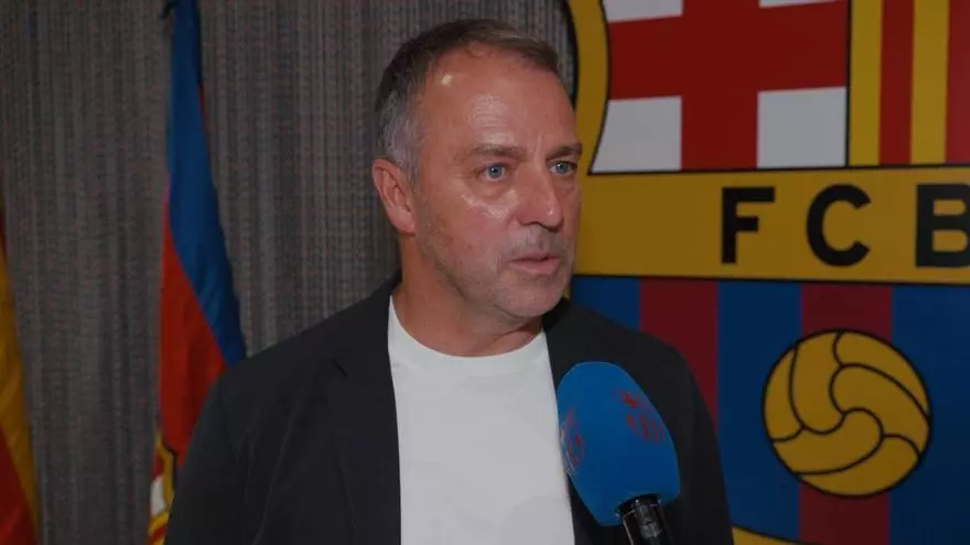 Hansi Flick: “El objetivo es ganar más títulos, también la Champions”