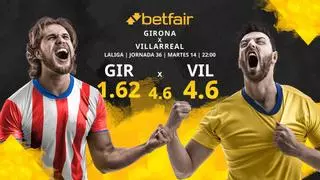 Girona FC vs. Villarreal CF: horario, TV, estadísticas, clasificación y pronósticos