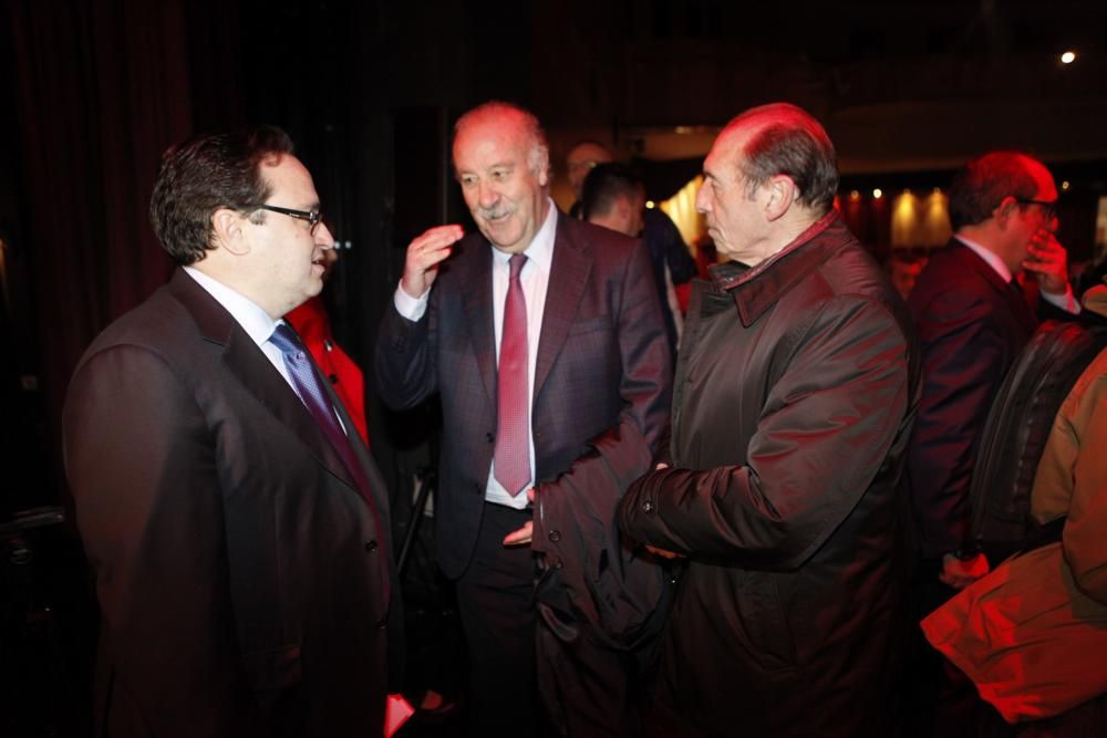 Presentación de la Fundación Escuela de Fútbol de Mareo Real Sporting de Gijón.