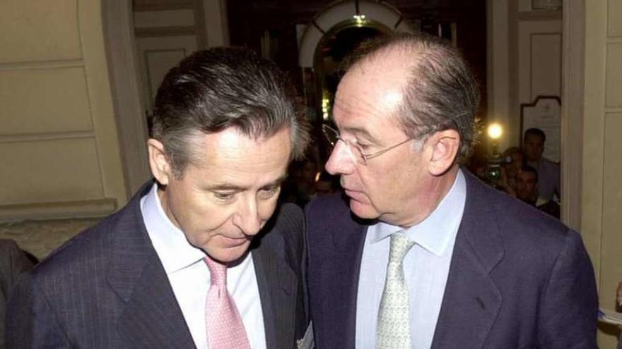 Miguel Blesa y Rodrigo Rato.