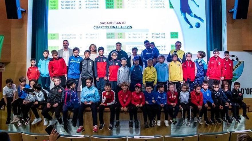 Imagen de la presentación de la IV Cala d’Or Cup de fútbol base.