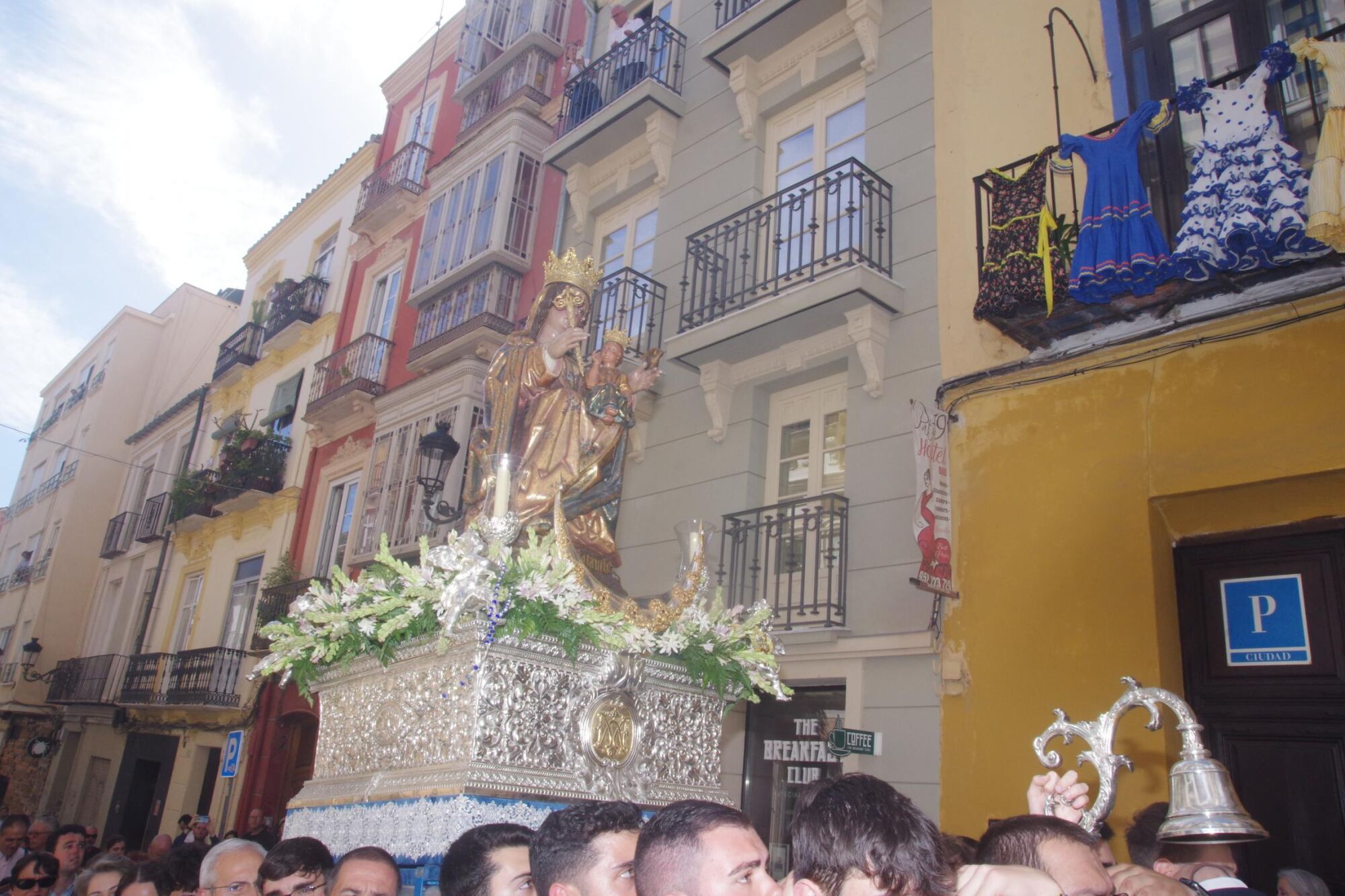 Regreso de la Virgen de la Victoria a su Santuario 
