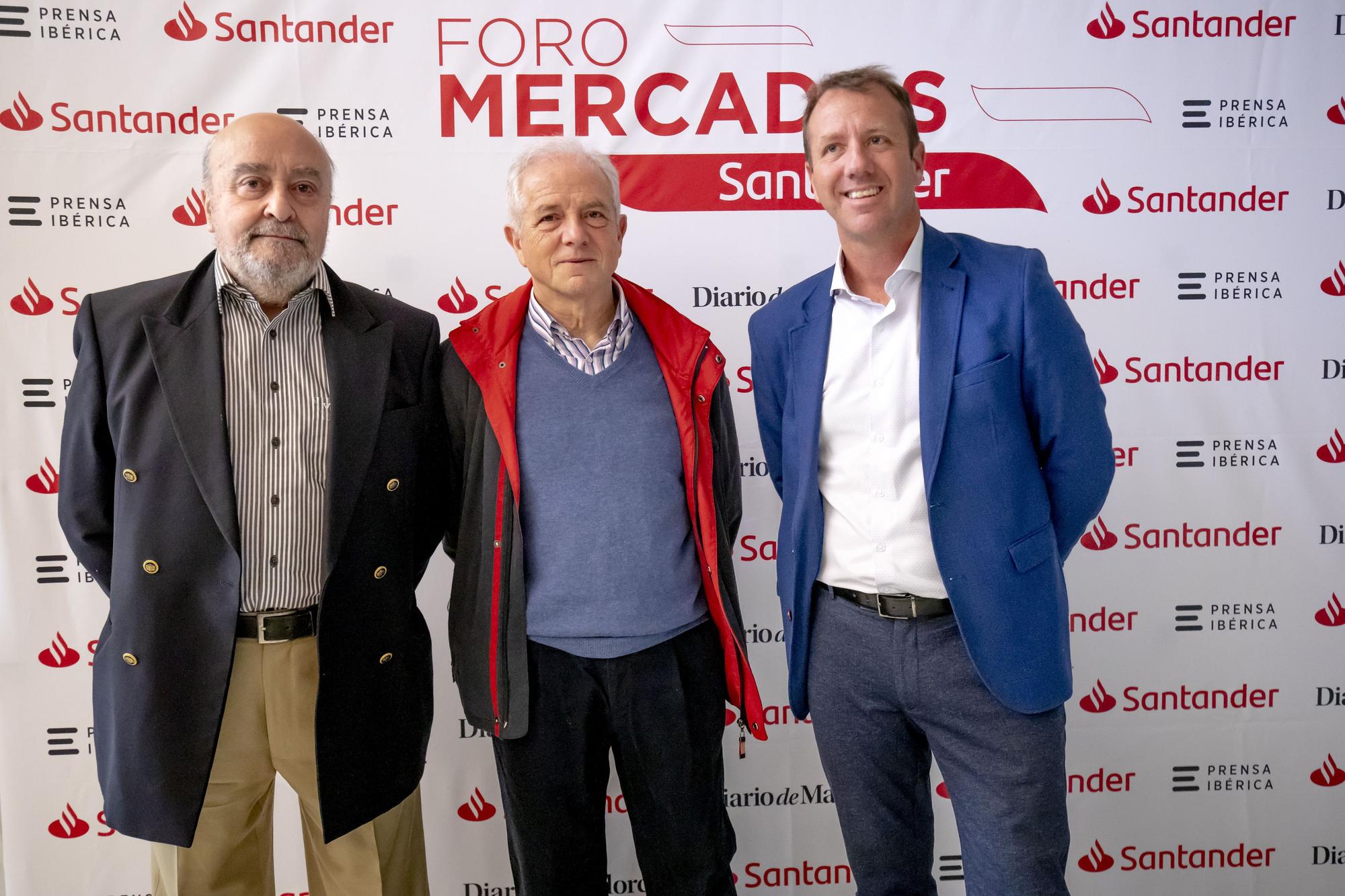 El Foro de Mercados Banco Santander organizado por Diario de Mallorca reunió a numeroso público